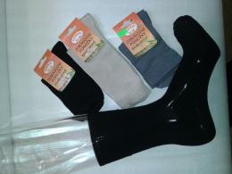 VANIMAR zdravotní ponožky Bambusové + støíbro